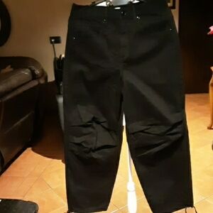 Good American'women Dark Cargo Pants